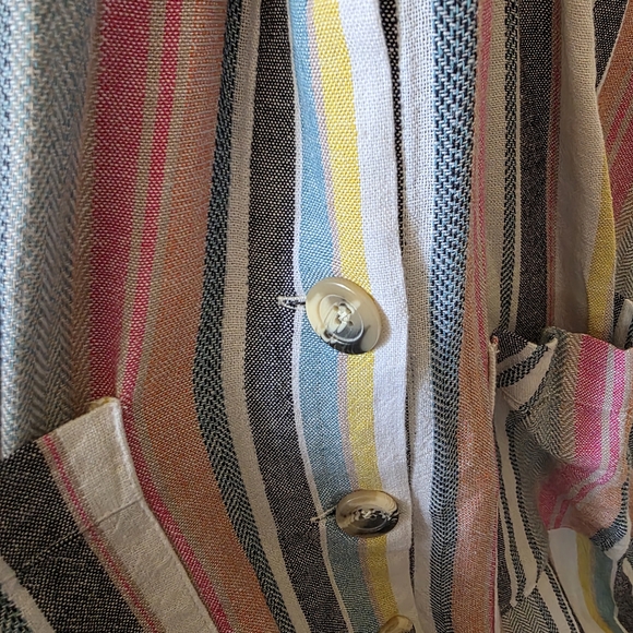 Colorful Striped Maxi Dress - Picture 3 of 5